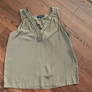 Like new Catherine Malandrino Sleeveless Tank, Olive, size L